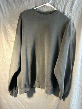 Hanes Unisex Crewneck Sweatshirt - Charcoal Gray